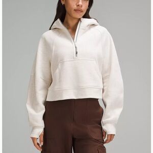 Small/XS Scuba Lululemon Sweatshirt in cream